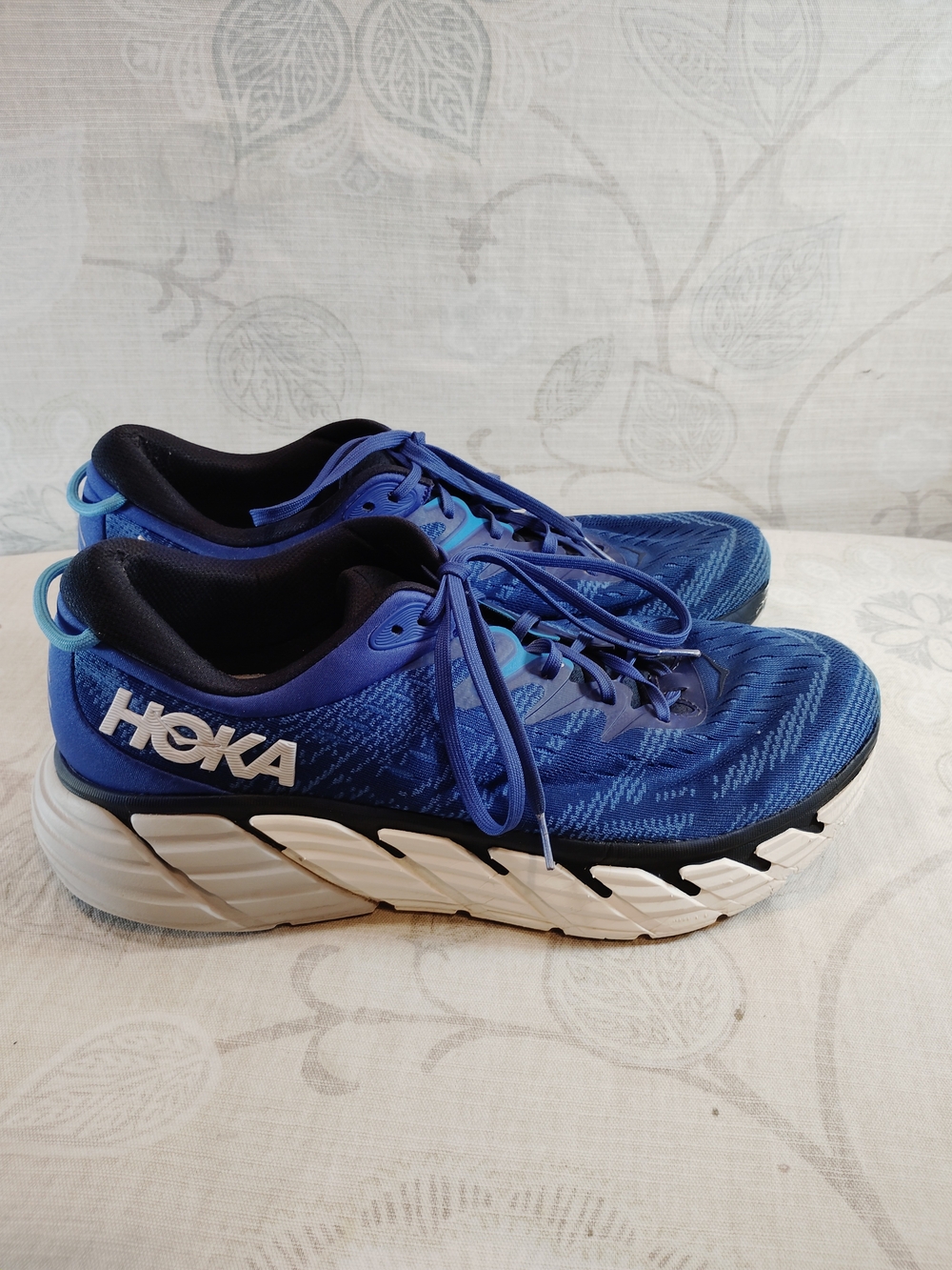 Hoka One One Gaviota Men's Blue Cushioning Running Sneakers